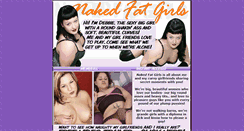 Desktop Screenshot of nakedfatgirls.com